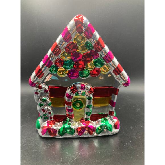 Candy Cottage - Gingerbread House Christmas Planter 6 x 5 x 6 - Great Condition - Picture 8 of 10